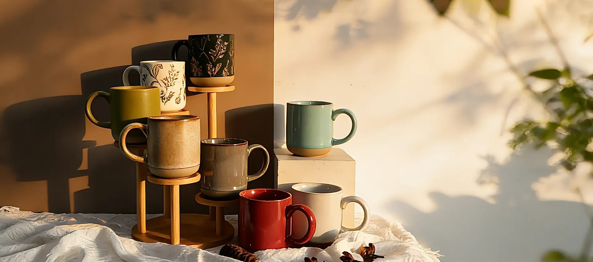 Hochwertiges handgefertigtes Keramikgeschirr