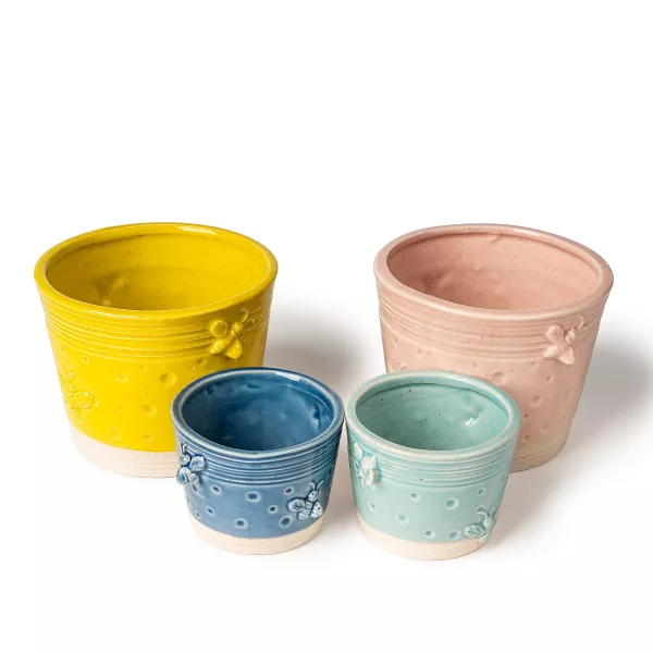 Bienenwachs-Keramik-Kerzenglas